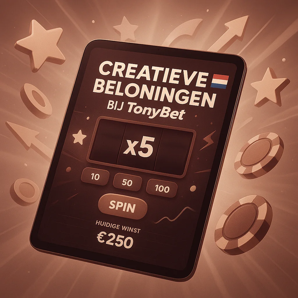 Creatieve beloningen bij TonyBet